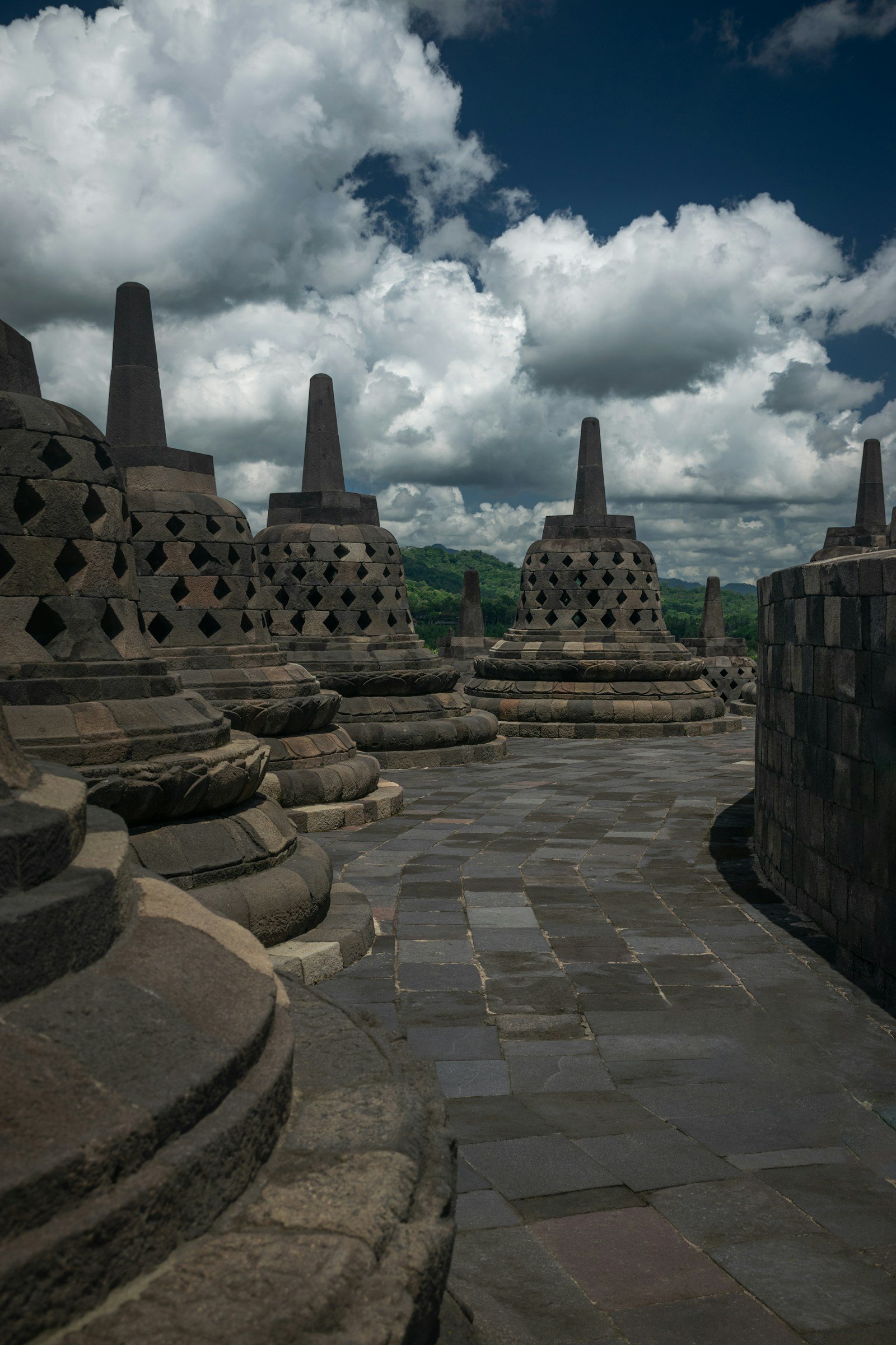 Jogja heritage area during a cultural trip