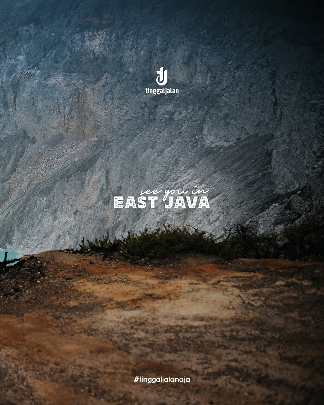 A convoy of jeeps in the Mount Bromo area, East Java